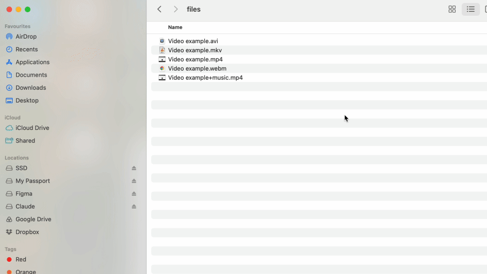 How to convert MP4 to MP3 on Mac - Quick Finder method