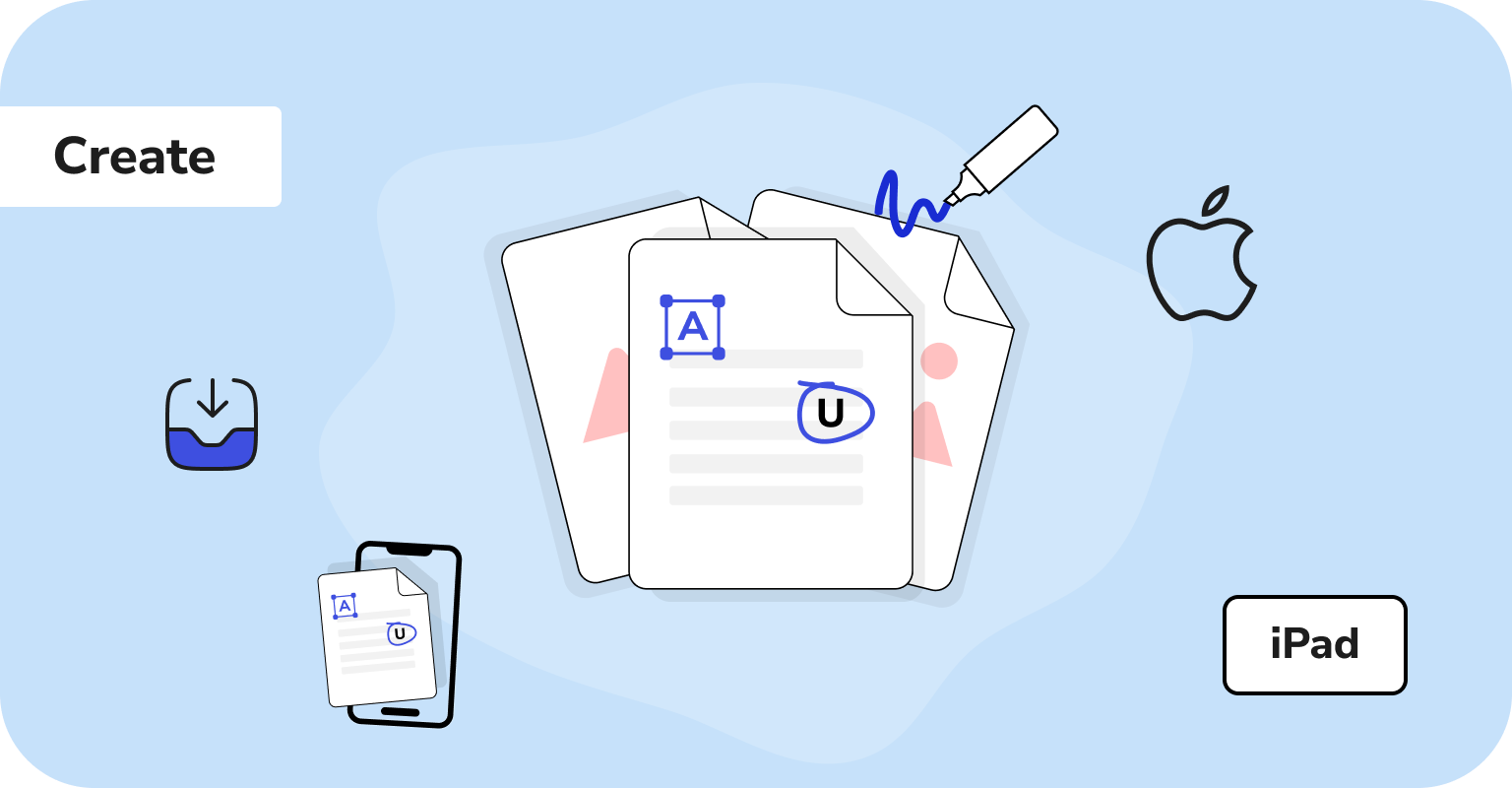 How to create a PDF on iPhone