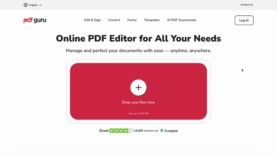 How to insert pages into a PDF with a PDF editor