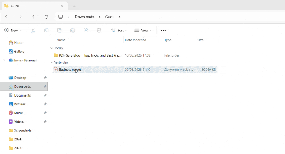 How to rotate a PDF on Windows Edge optimized