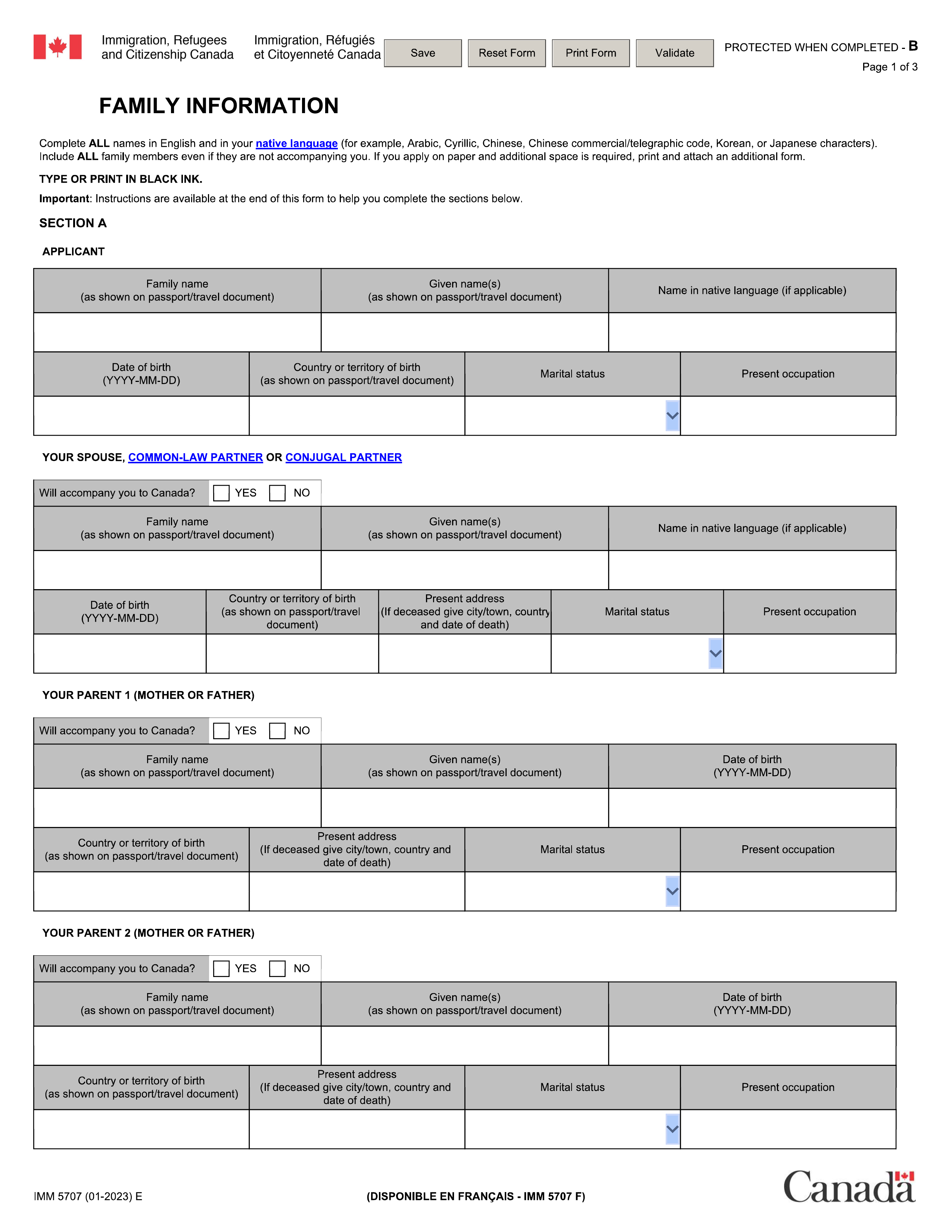 imm-5707 form