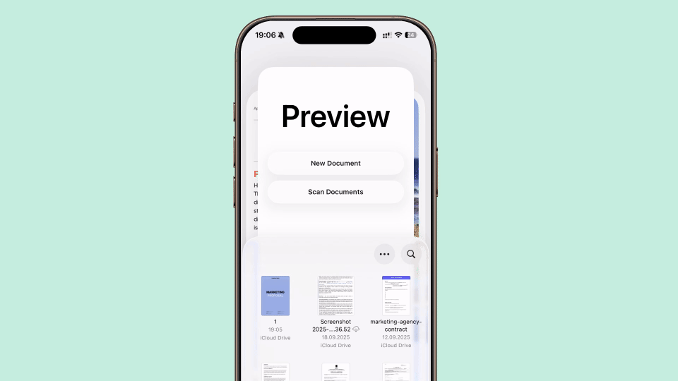 How to add pages to a PDF on iPhone