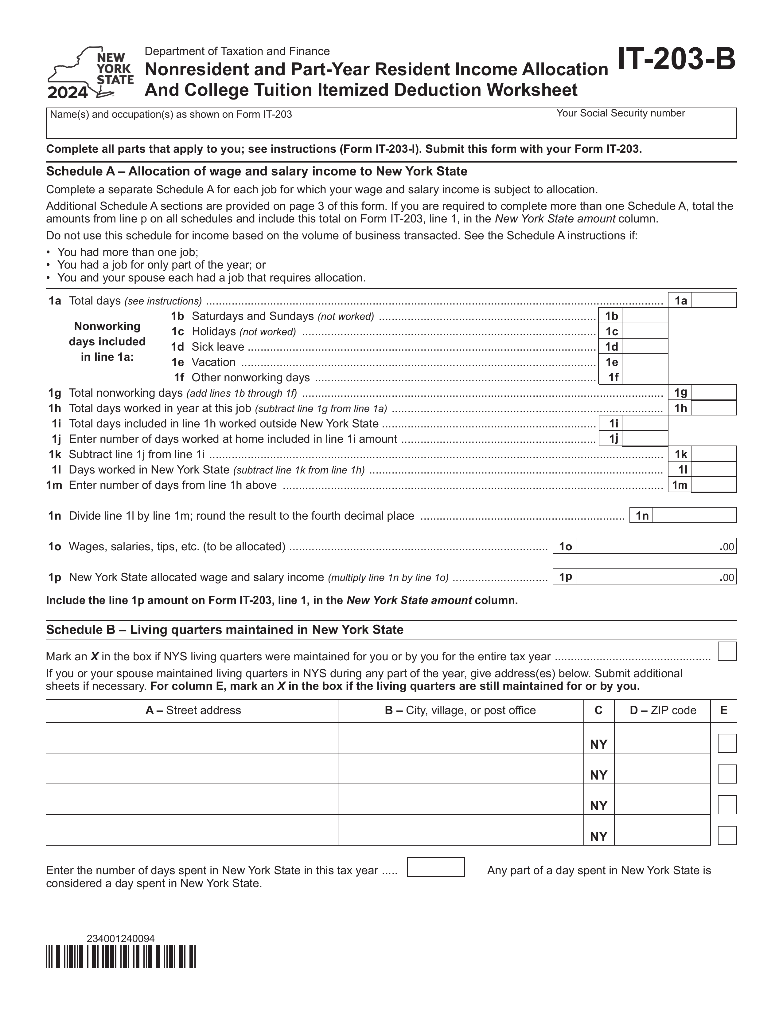 it-203-b form