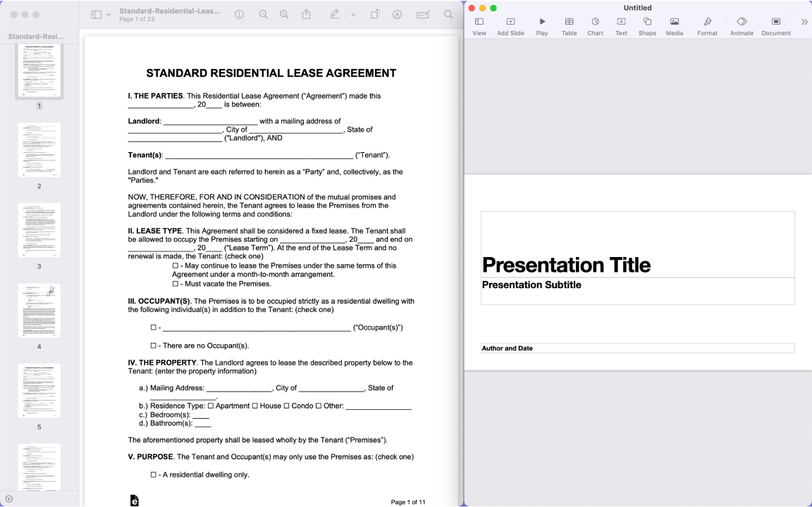 Come convertire PDF in PowerPoint su Mac