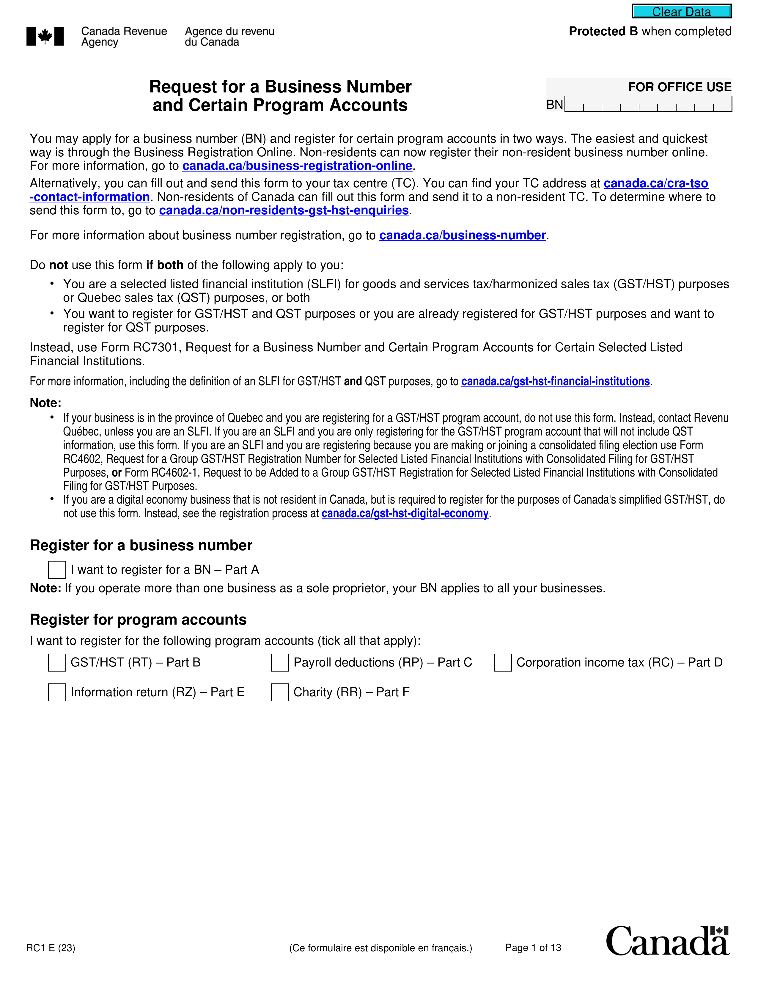 rc1 form