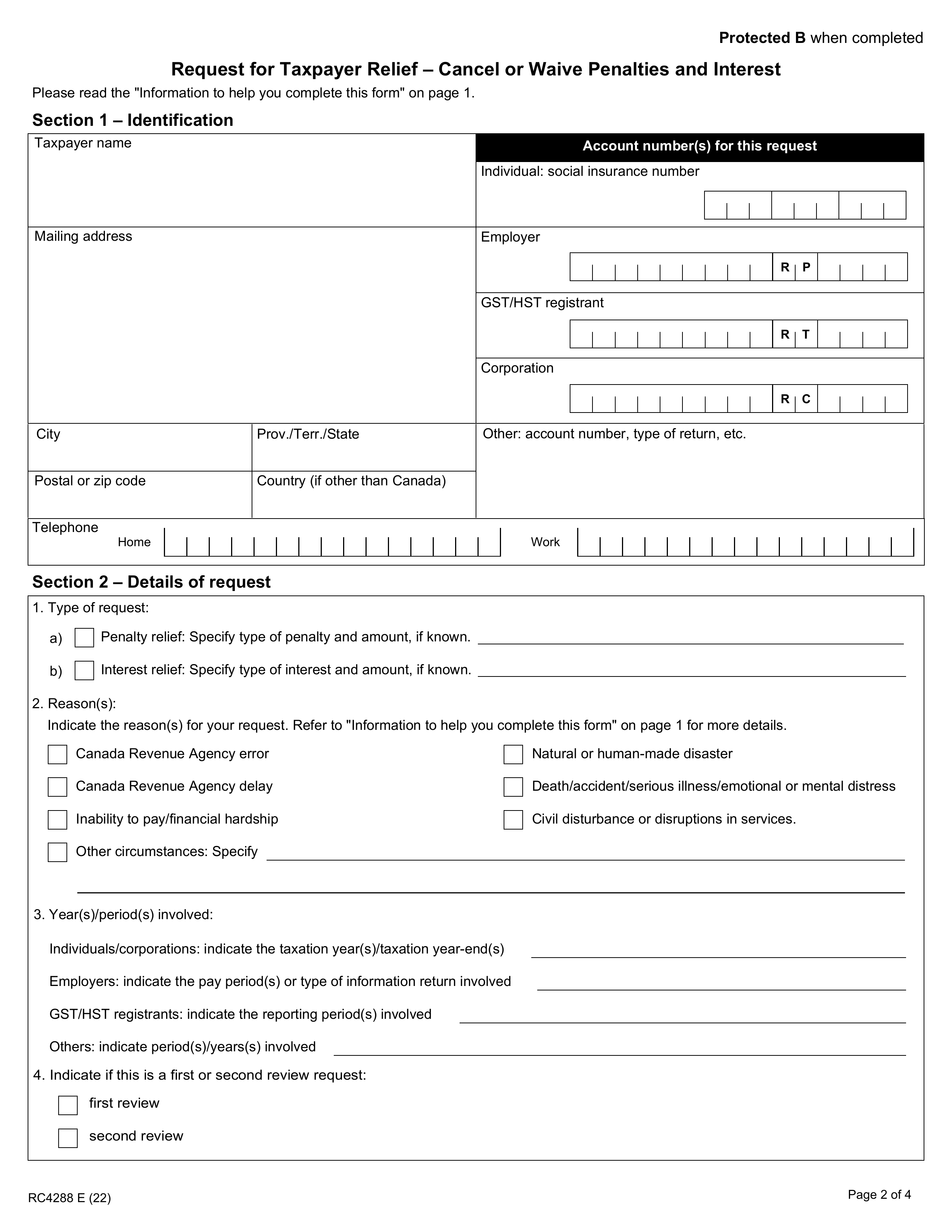 rc4288 form