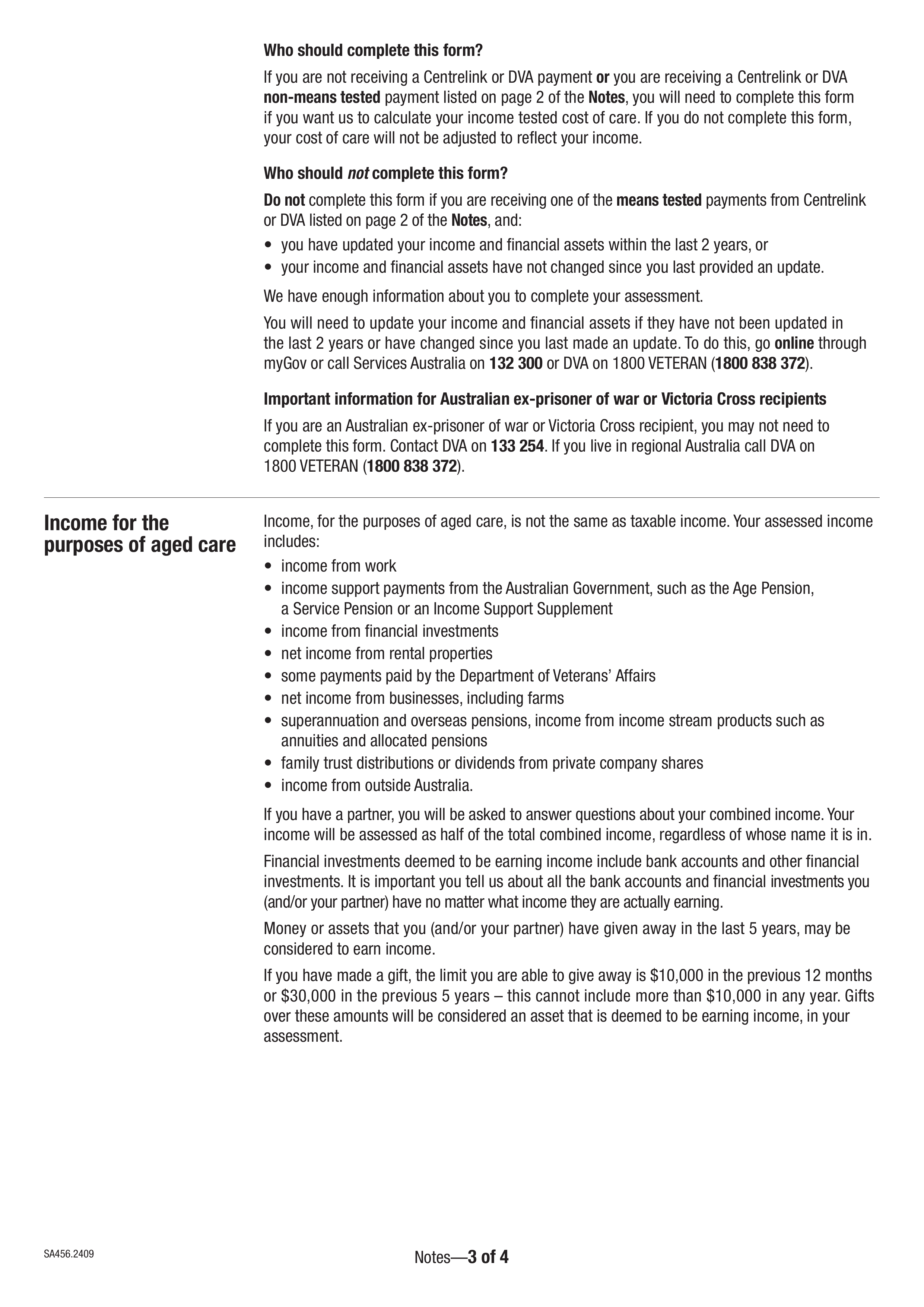 sa456 form