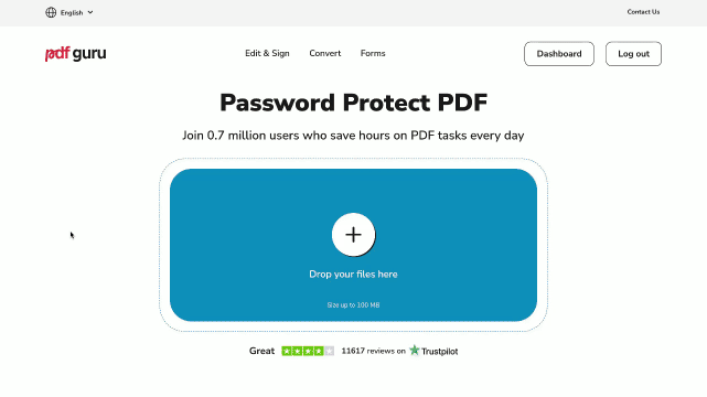 How to secure your PDF online