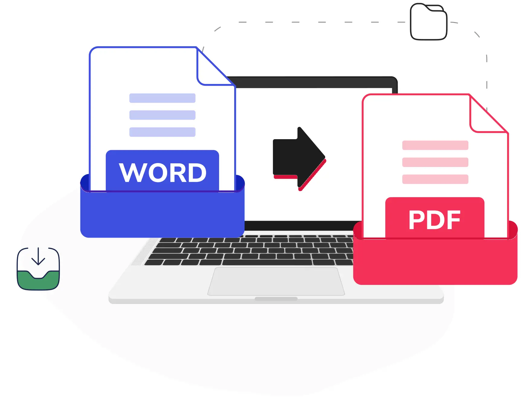 convert word to pdf