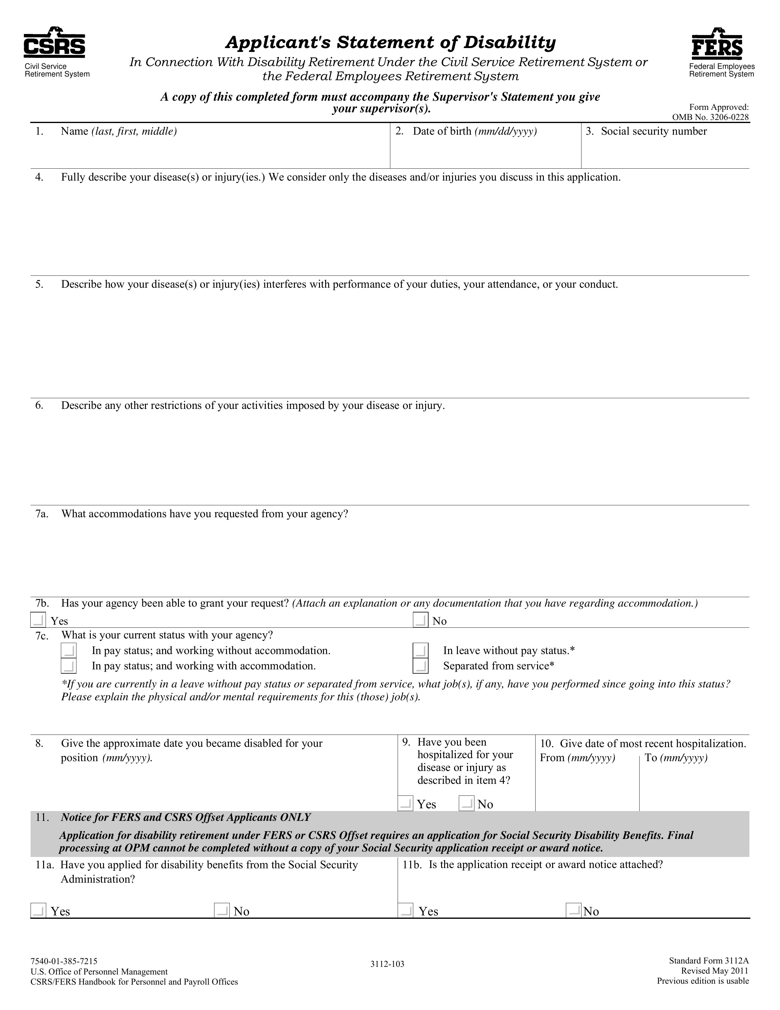 sf-3112 form