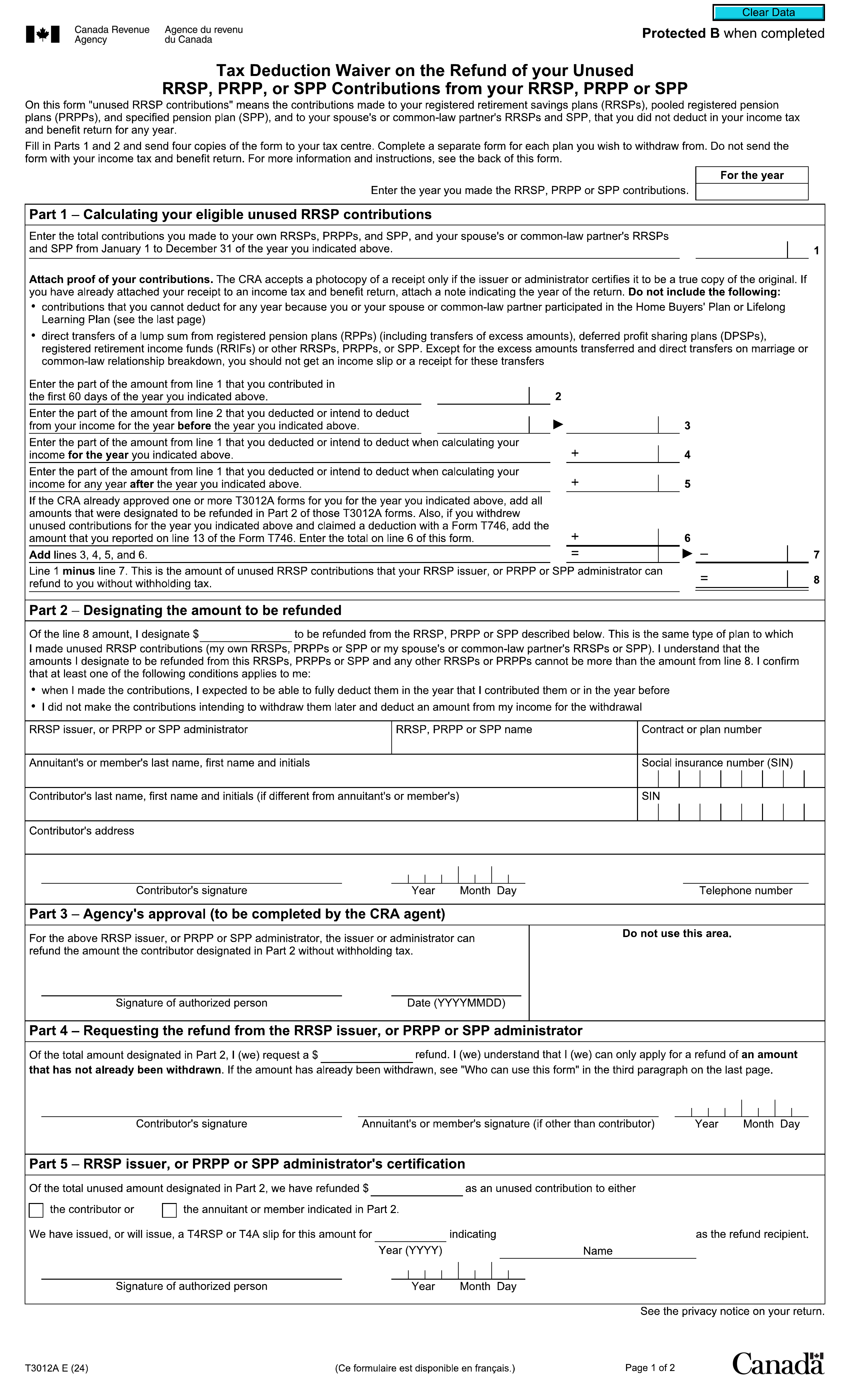 t3012a form