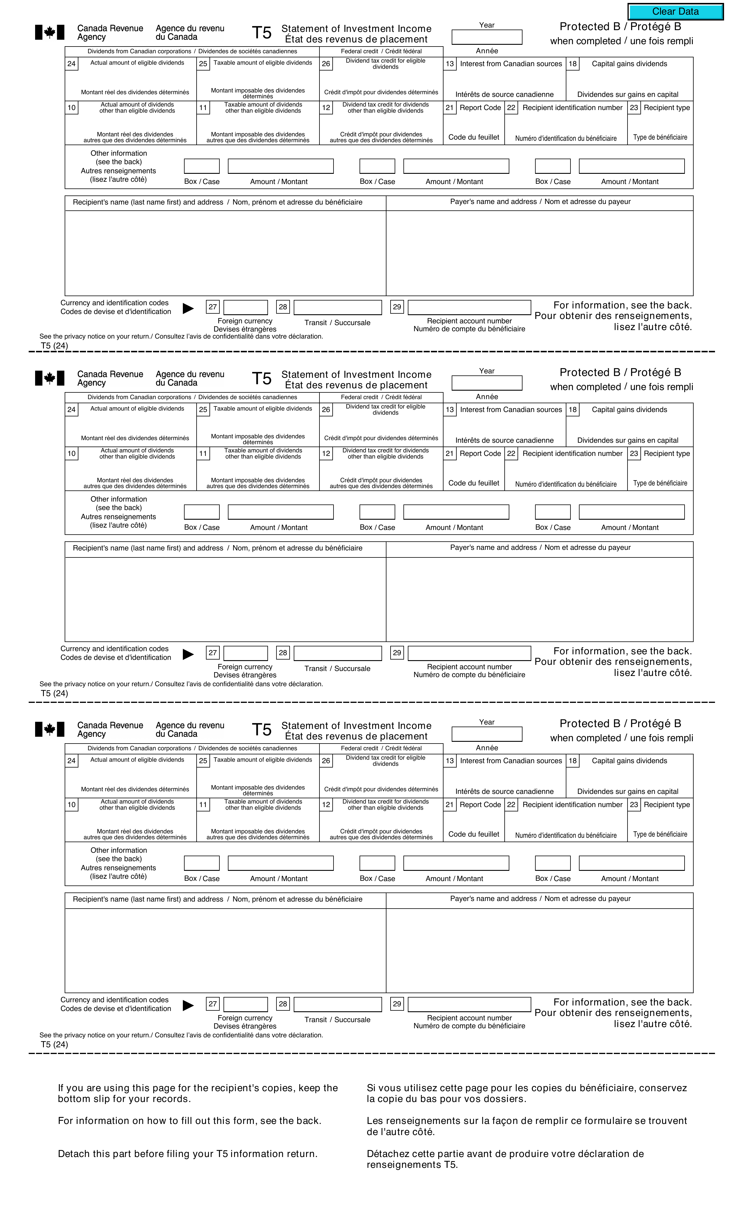 t5 form
