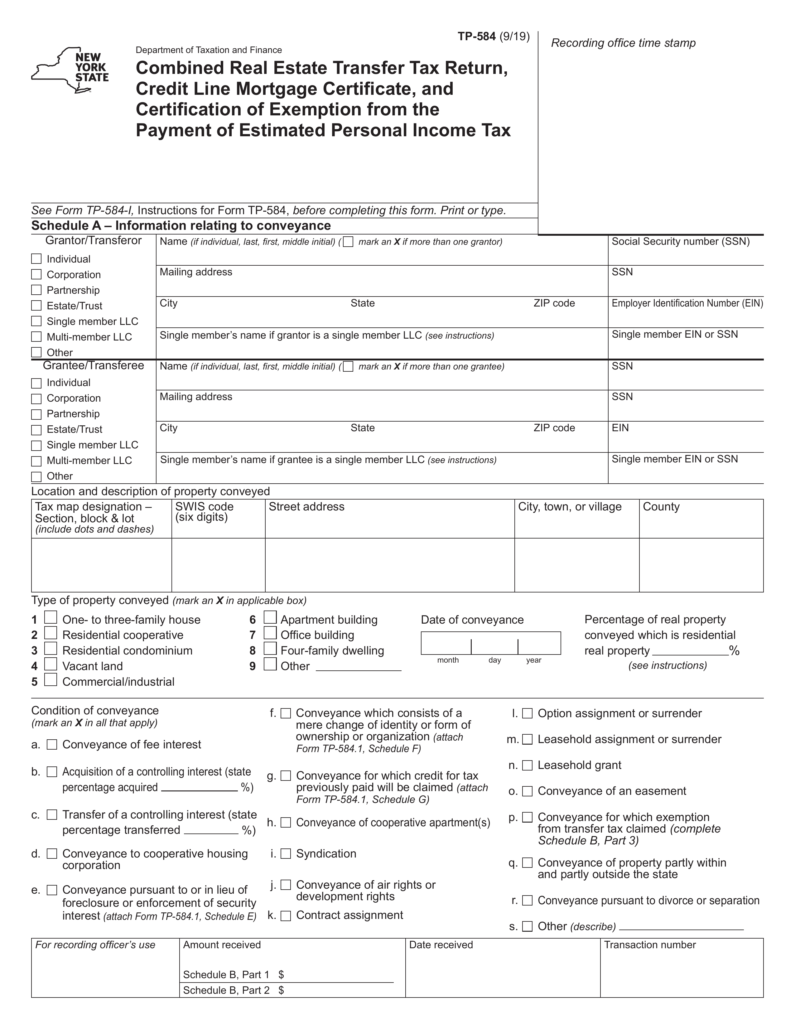 tp-584 form