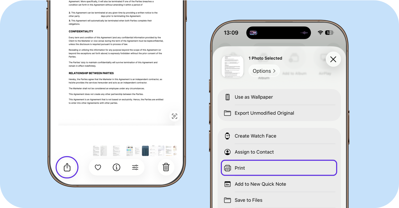 How to turn a screenshot into a PDF on iPhone