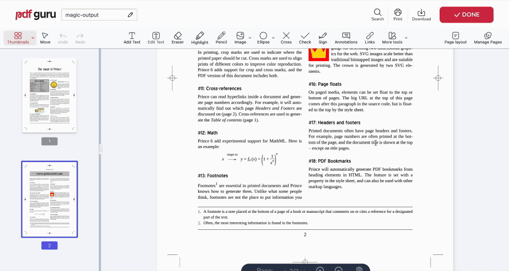 How to add images in a PDF