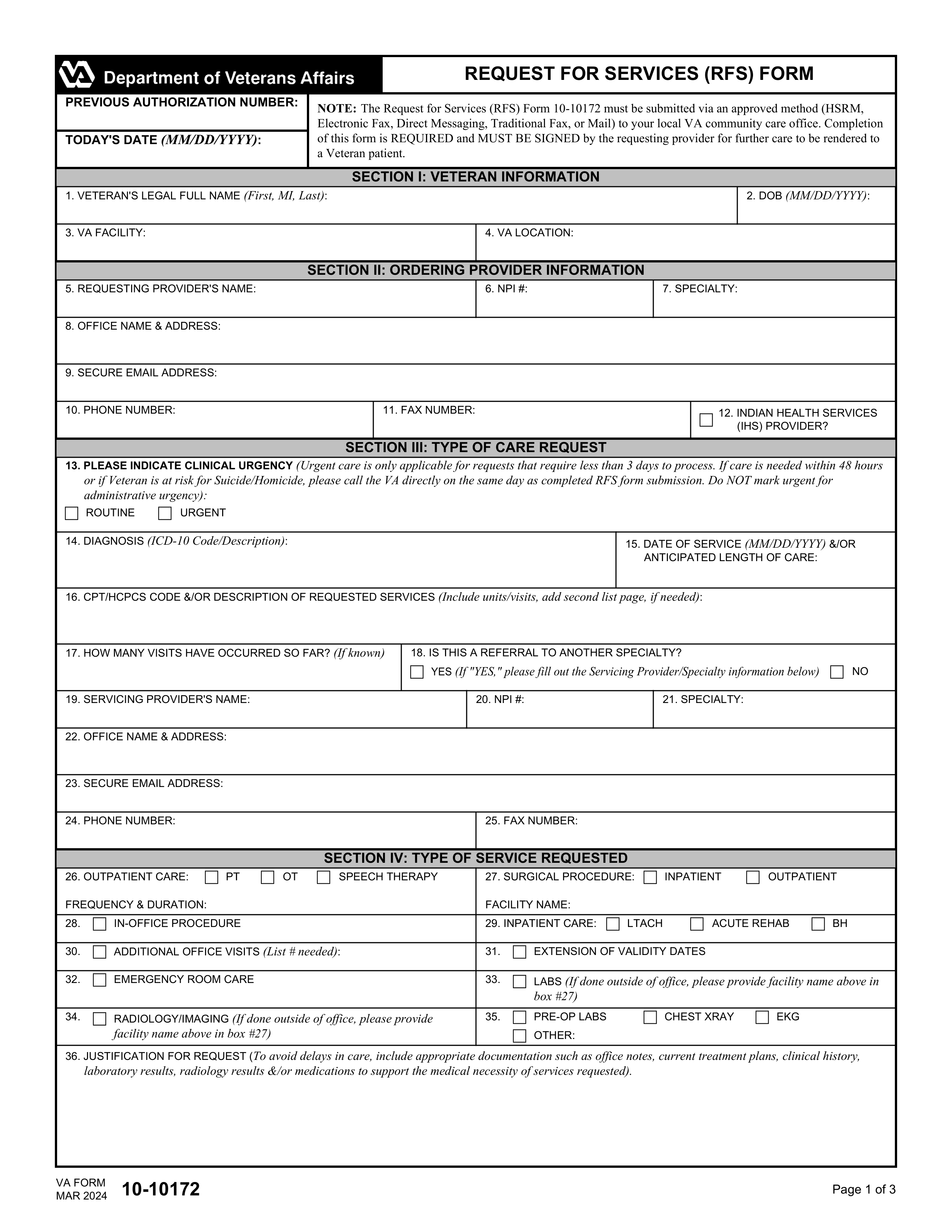 va-10-10172 form