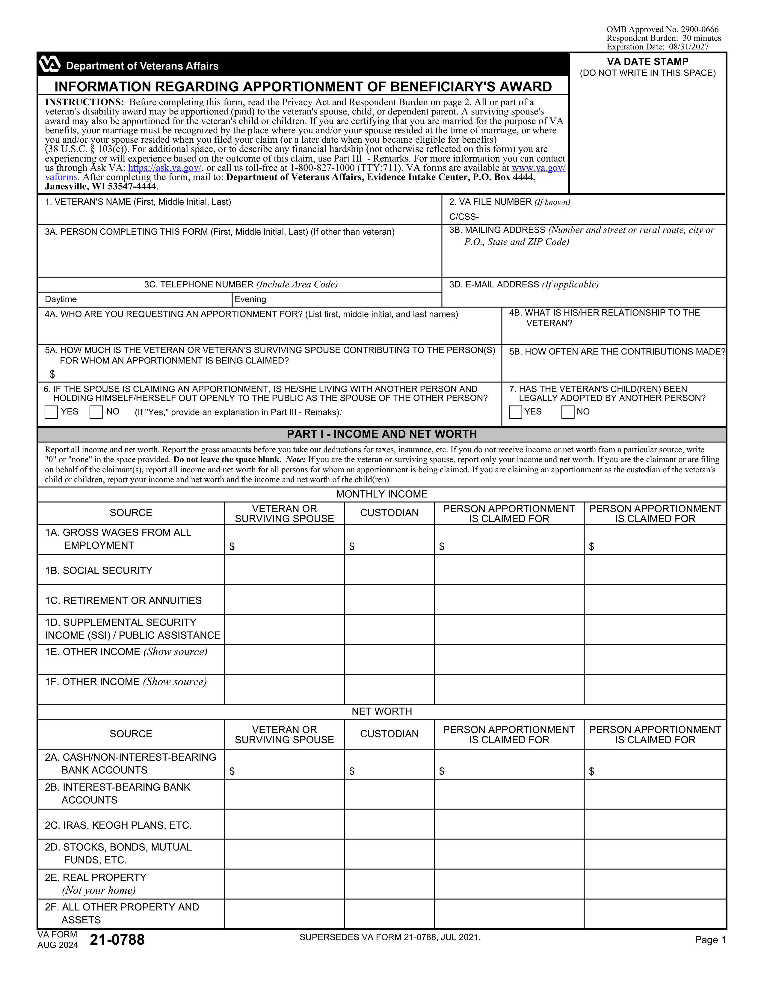 va-21-0788 form