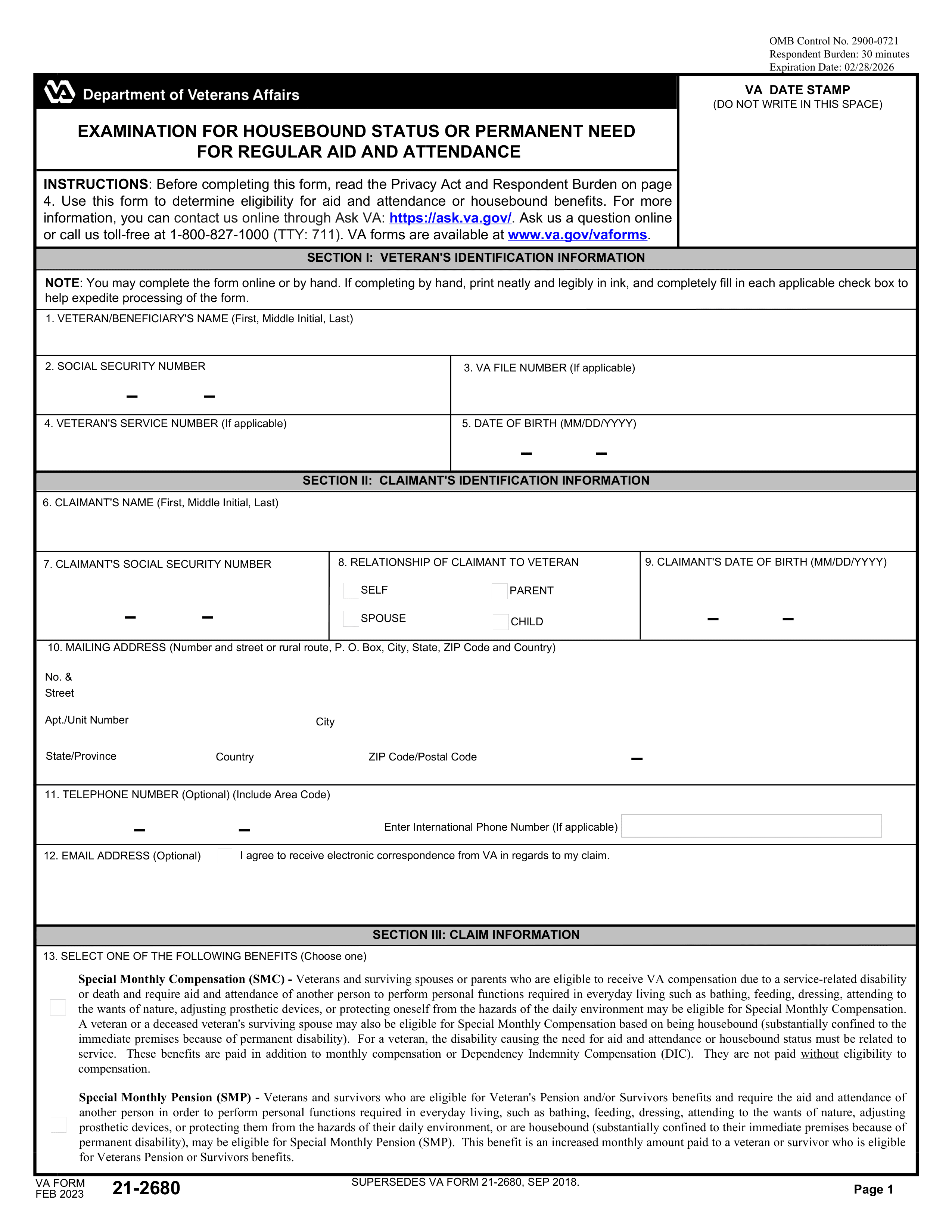 va-21-2680 form