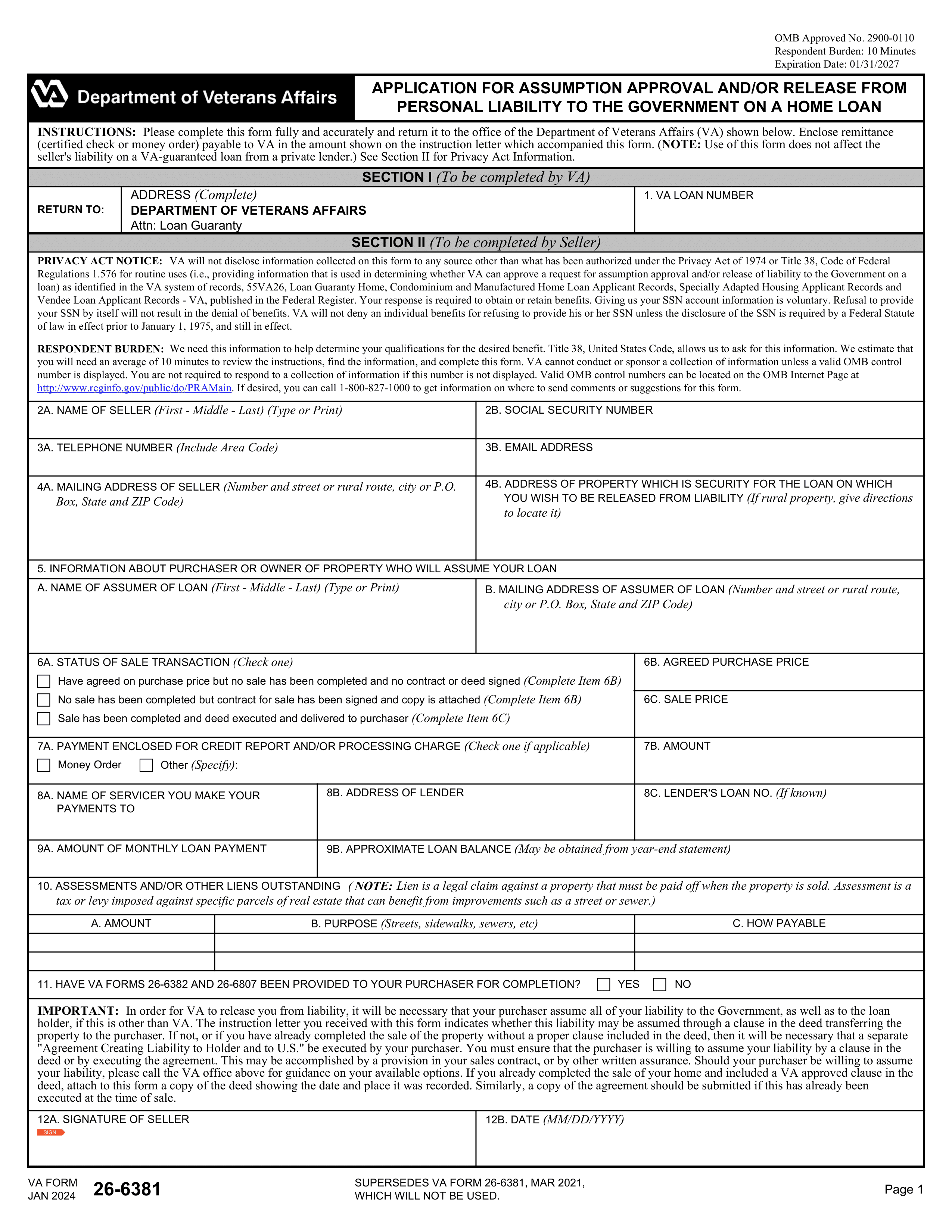 va-26-6381 form