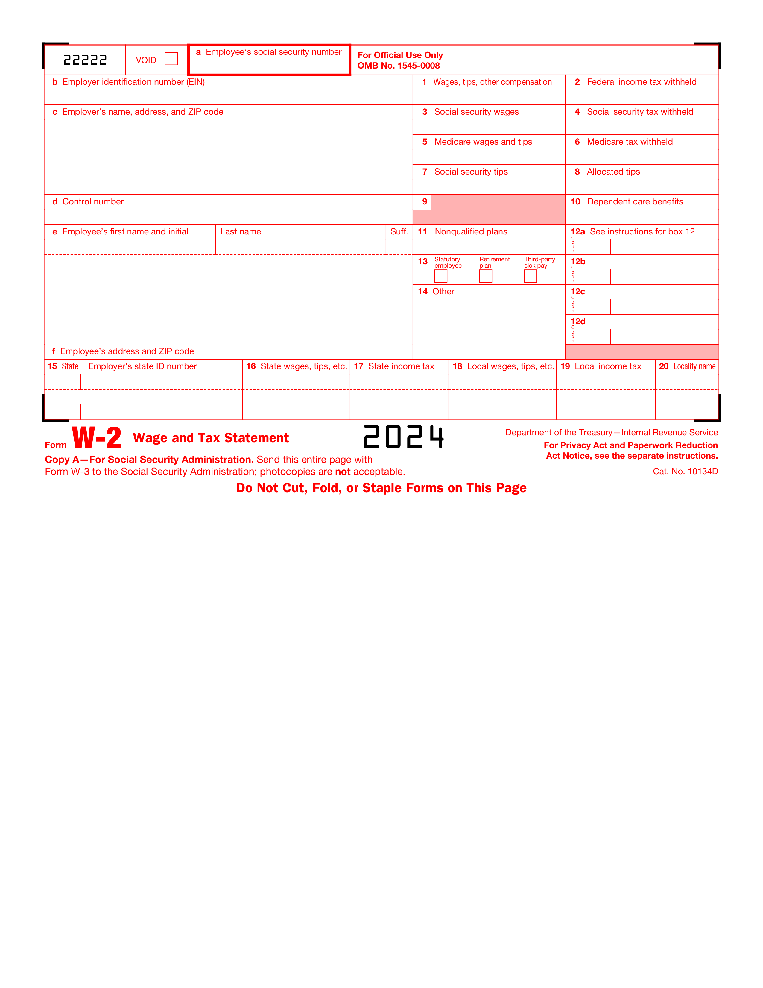 w-2 form 2024-2025: fill, edit, and download - pdf guru