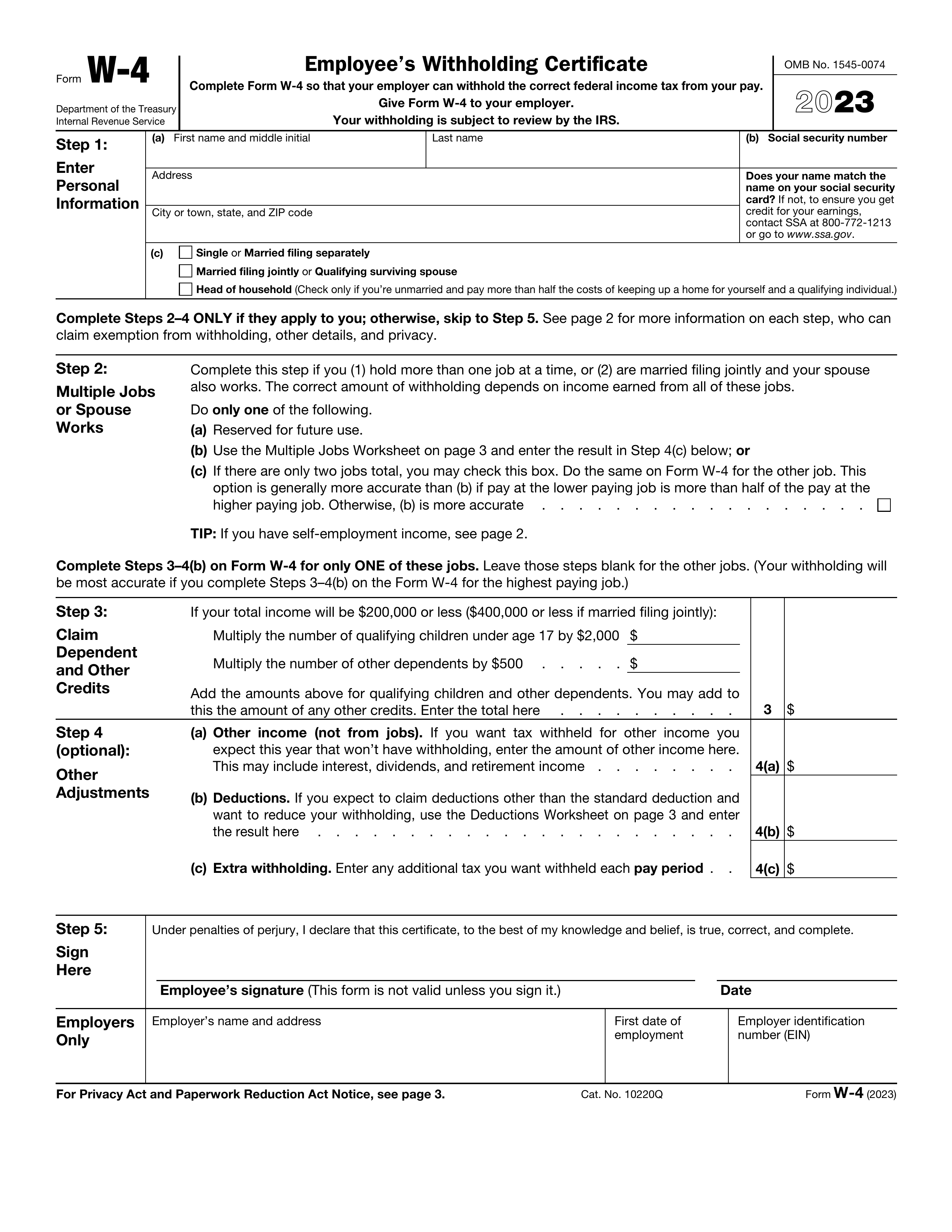w-4-2023 form